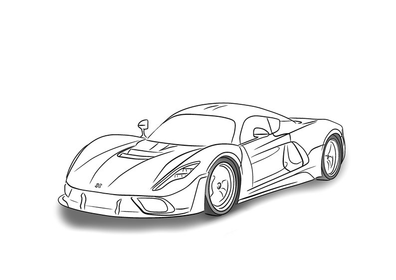 Digtal Art, Vector Image of Car, Vehicle, Building or Person/persons - Etsy