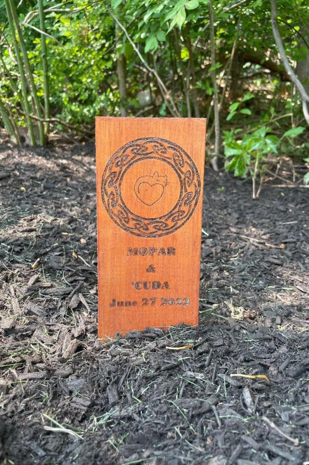 Grave Marker pet Etsy