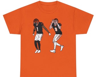 Ja’Marr Chase and Joe Burrow Griddy T-Shirt