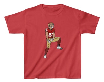 Youth T-Shirt Christian McCaffrey Celebration Tee Kids Sizes