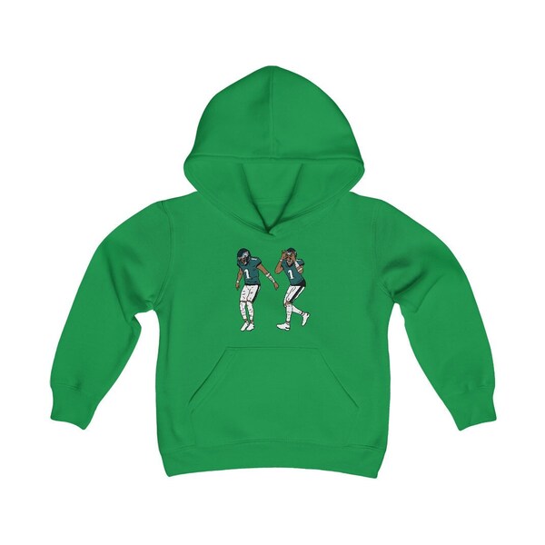 Youth Hoodie Jalen Hurts Griddy Kid’s Sizes (Runs Small)