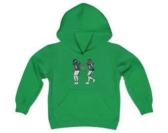 Sudadera con capucha juvenil Jalen Hurts Griddy Tallas para niños (talla pequeña)