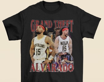 Jose Alvarado Grand Theft Alvarado Vintage Bootleg Style T-Shirt