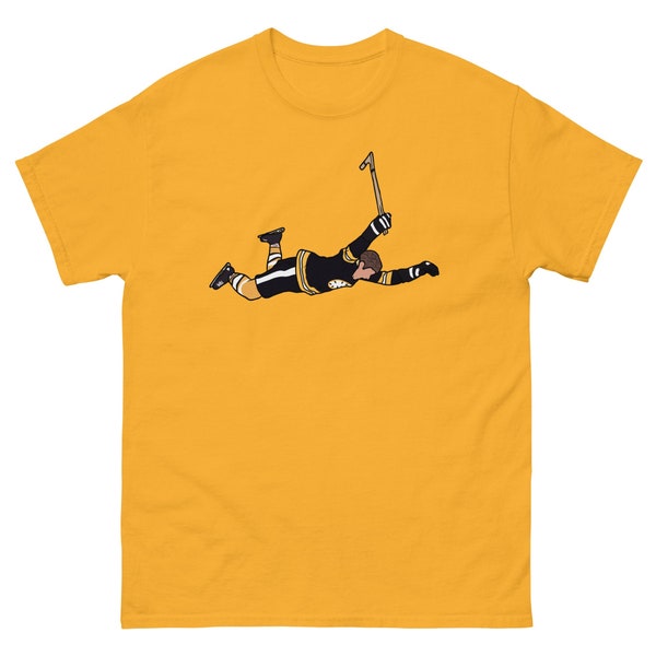 Bobby Orr Diving Celebration T-Shirt