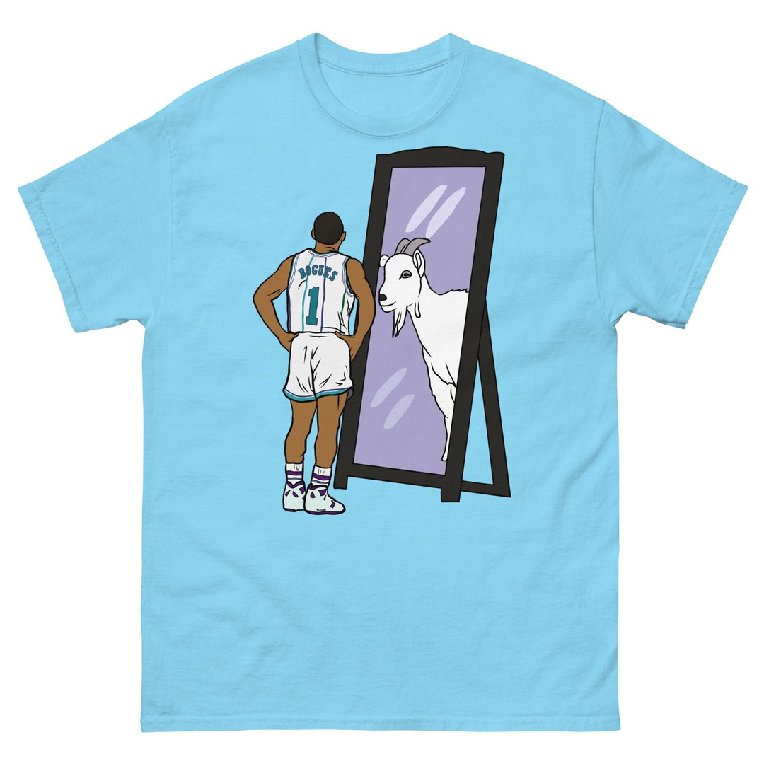 Muggsy Bogues Mirror GOAT Tshirts Etsy