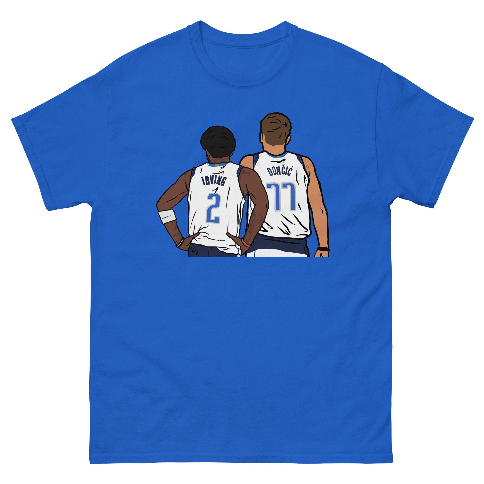 Discover Kyrie Irving and Luka Doncic Back-To T-Shirt