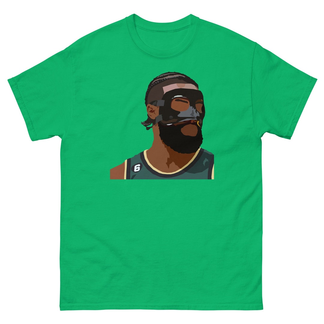 Masked Jaylen Brown Tshirt Etsy