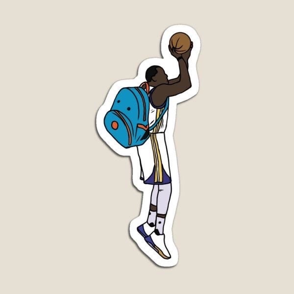 Draymond Green Backpack Funny Meme Glossy Sticker (3”, Water Resistant) Laptop and phone decal