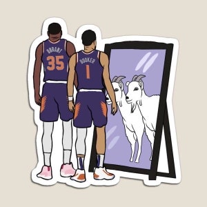 Kevin Durant - Suns Sticker for Sale by worindteam