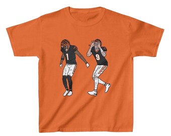 Youth T-Shirt Ja’Marr Chase and Joe Burrow Griddy Kids Sizes