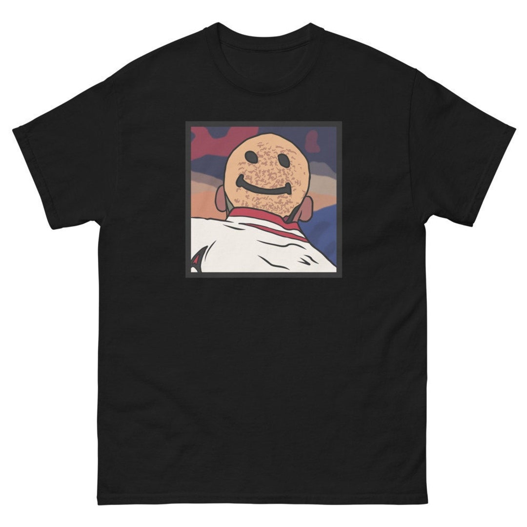 Dennis Rodman Smiley Face Hair T-shirt - Etsy
