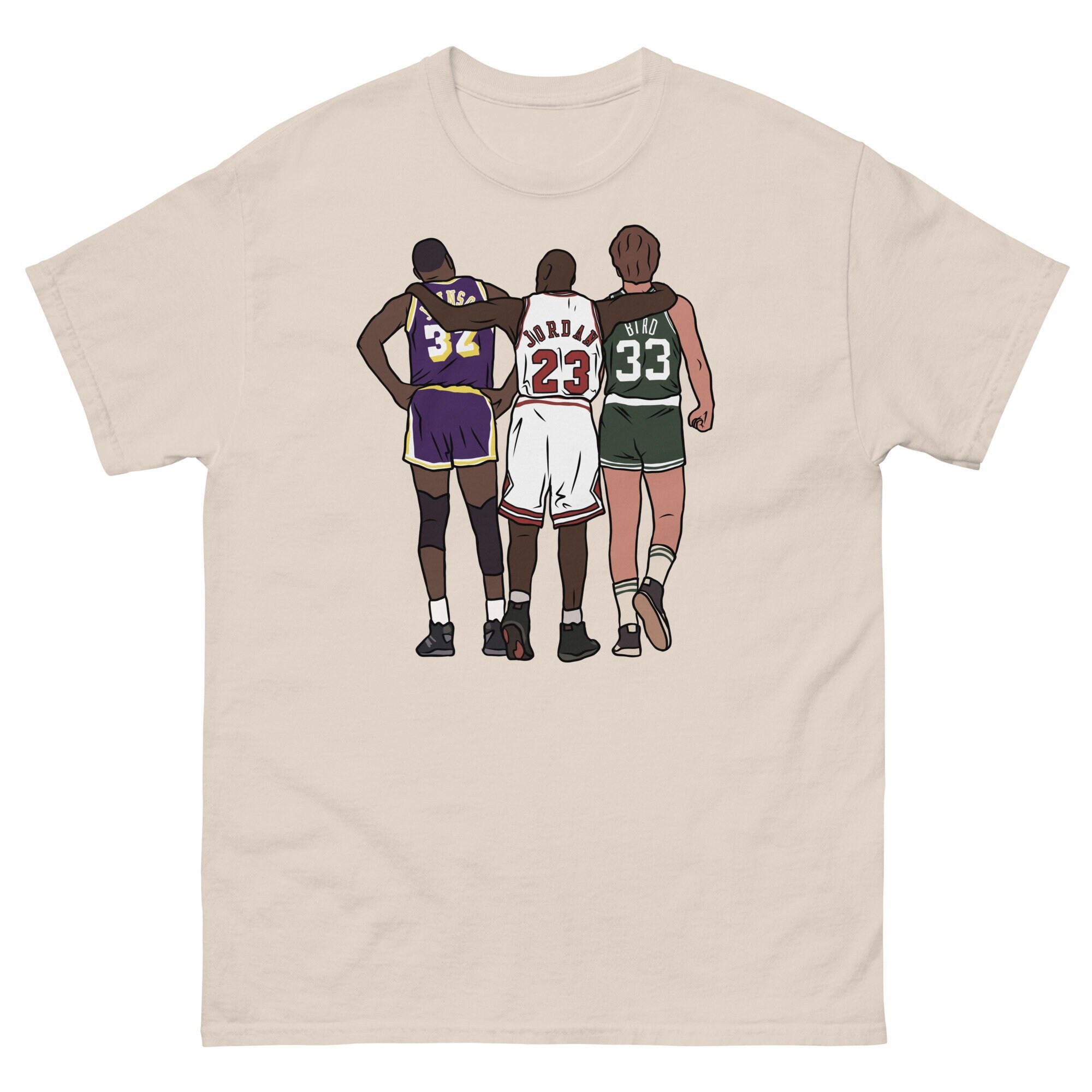 Magic Jordan Bird Big 3 T shirt Etsy