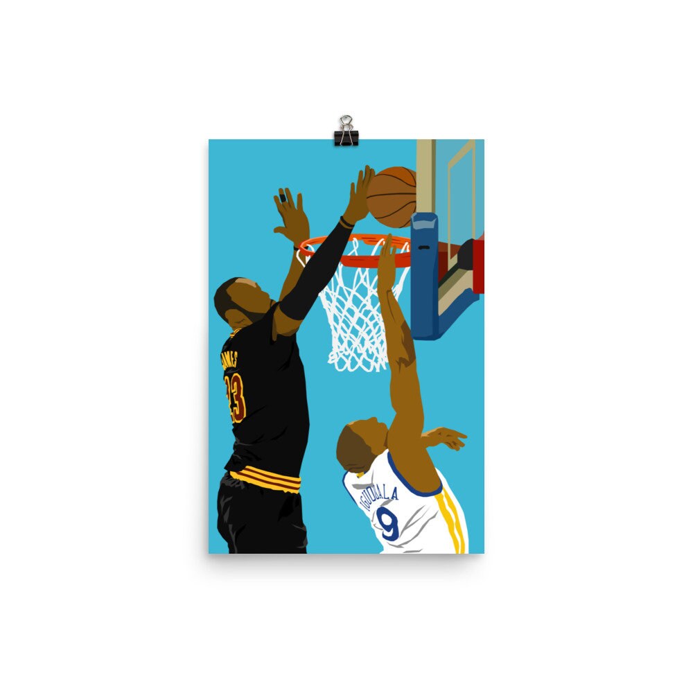 Lebron james block poster sale