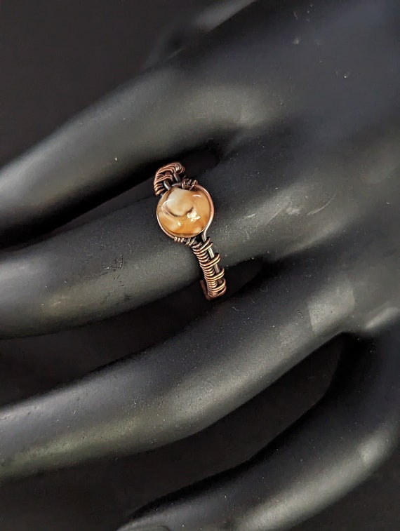 Anello di Rame ossidato Italia - Main Image