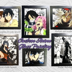 Anime Glass Paintings