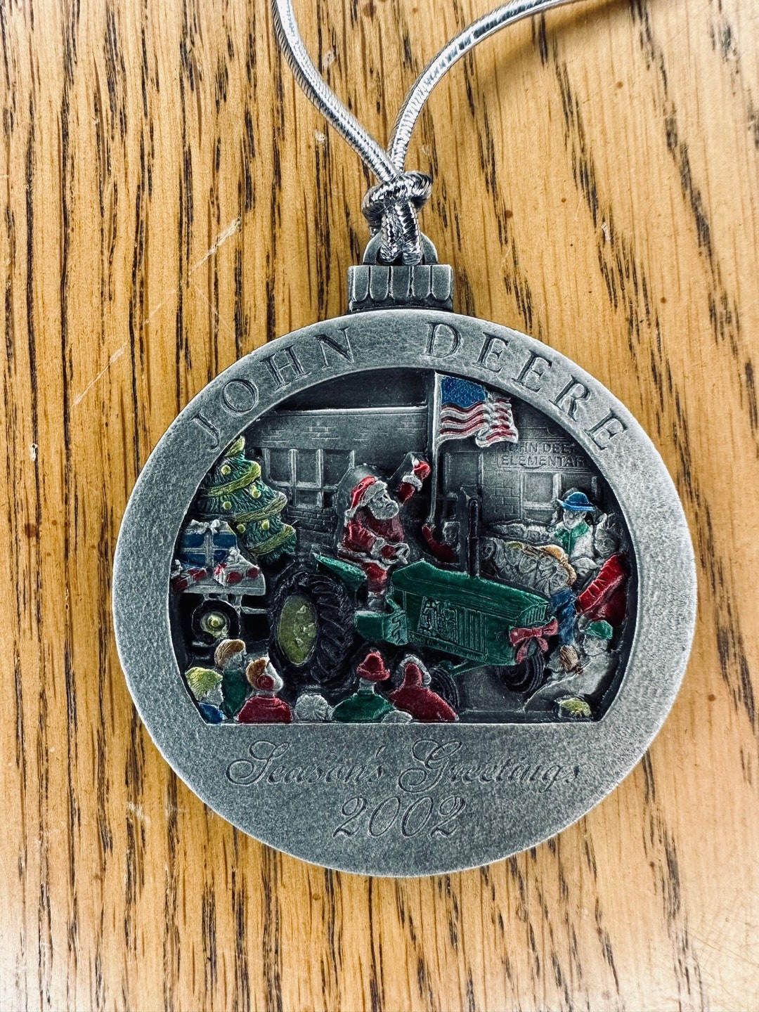 Vintage 2002 John Deere Christmas Ornament Etsy