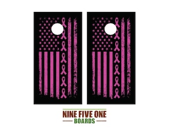Cancer 1 Cornhole Board Vinyl Wrap Cornhole Boards Decals Cornhole Boards Decks Cornhole Board Sticker Cornhole Board Skin
