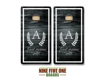 Monogram 1 Cornhole Board Set