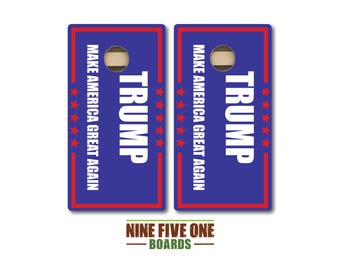 Trump Cornhole Board Set
