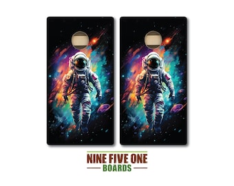 Astronaut Cornhole Board Set
