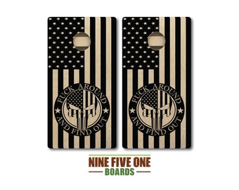 F.A.F.O Cornhole Board Set