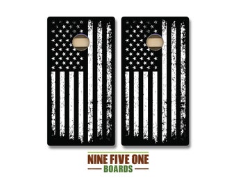 American Flag Blk/Wht