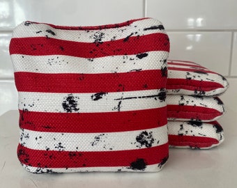 Pro Series Red/White Stripes Bags