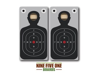 Target Practice Cornhole Board Set