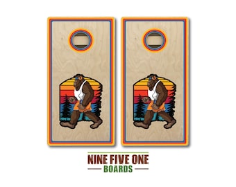 Bigfoot Walkin Cornhole Board Set