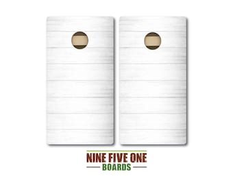 Light Wood Cornhole Board Set