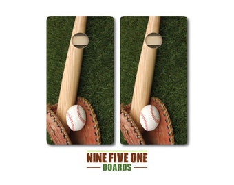 Baseball 1 Cornhole Board Set