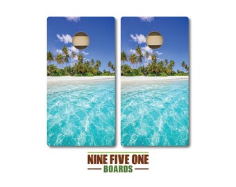 Paradise Cornhole Board Set