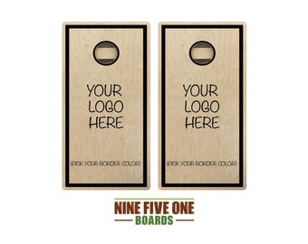 Your Logo Here Cornhole Board Set