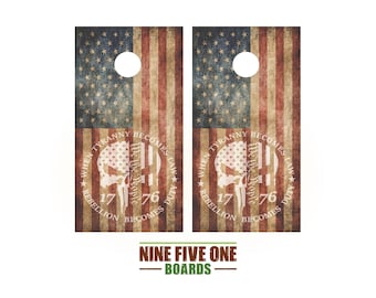 Tyranny American Flag Cornhole Board Vinyl Wrap Cornhole Boards Decals Cornhole Boards Decks Cornhole Board Sticker Cornhole Board Skin