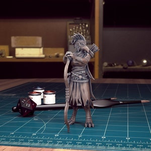 Aarakocra Rangers - 32mm Scale Miniatures - Resin 3D Printed D&D Figures - TytanTroll - Character Minis
