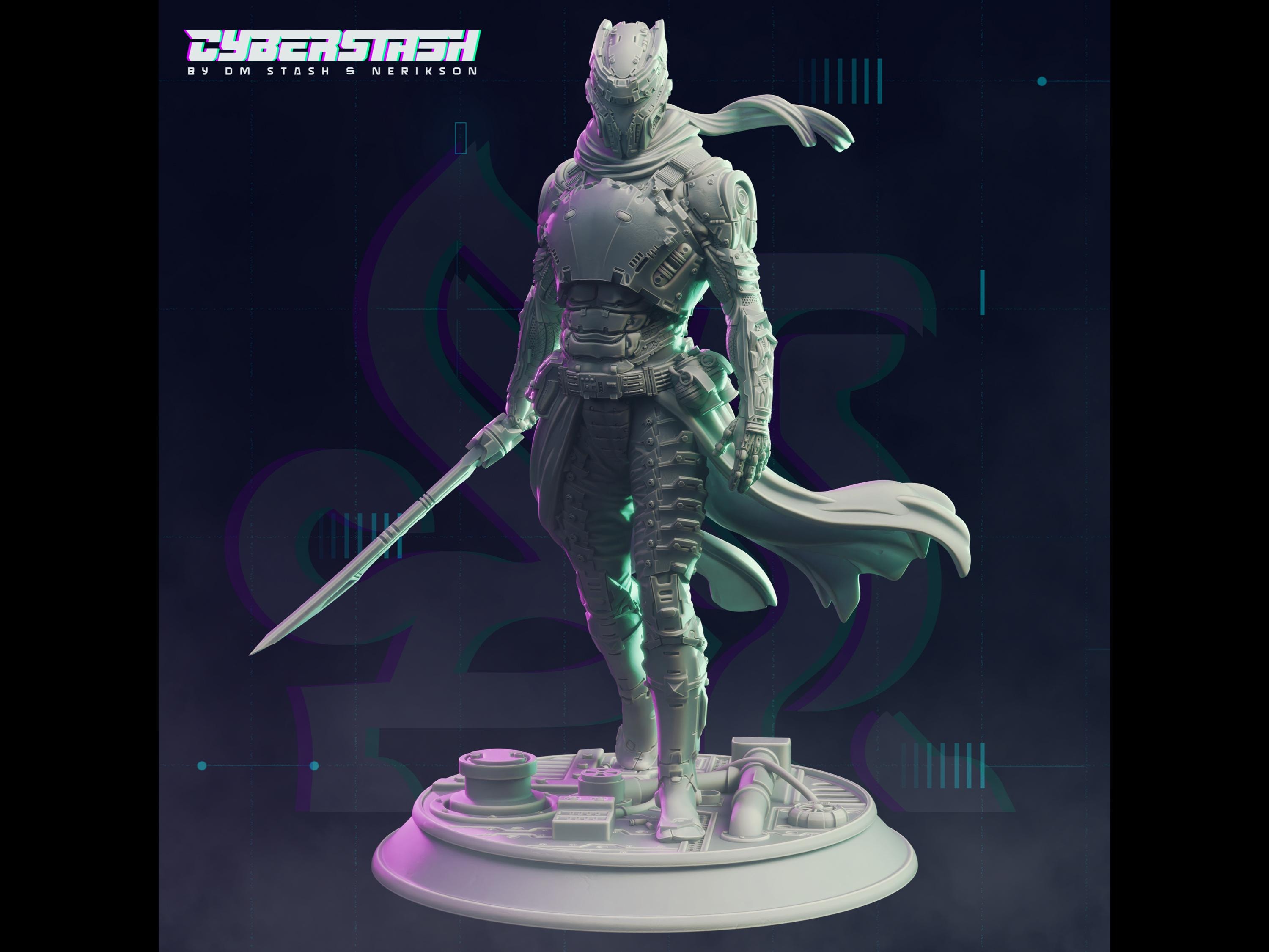 Scifi Miniature Ninja - Etsy