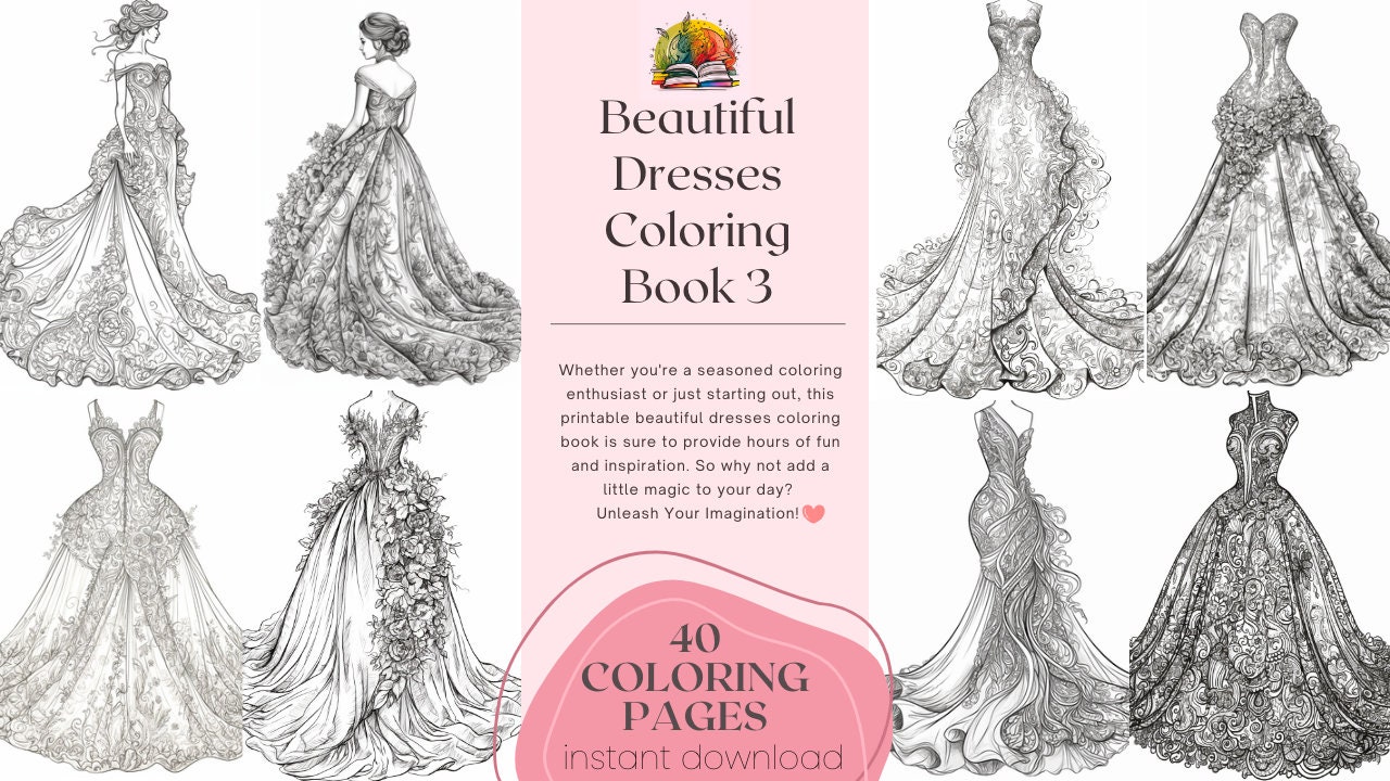 Fashion Coloring Book for Adults: An adults, teens and girls of all ages  coloring book fashion, hair fashion & dresses, beautiful girls designs for  st (Paperback)