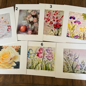 Floral Watercolor Prints