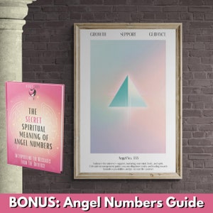 Angel Numbers, 333, Aura Poster, Aura Print, Aura Angel Number Posters, Affirmation Cards Printable, Angel Aura, Divine Feminine Art