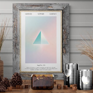 Angel Numbers, 333, Aura Poster, Aura Print, Aura Angel Number Posters, Affirmation Cards Printable, Angel Aura, Divine Feminine Art