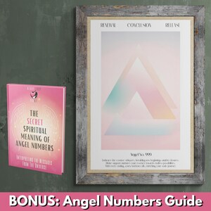 Angel Numbers, 999, Aura Poster, Aura Print, Aura Angel Number Posters, Affirmation Cards Printable, Angel Aura, Divine Feminine Art