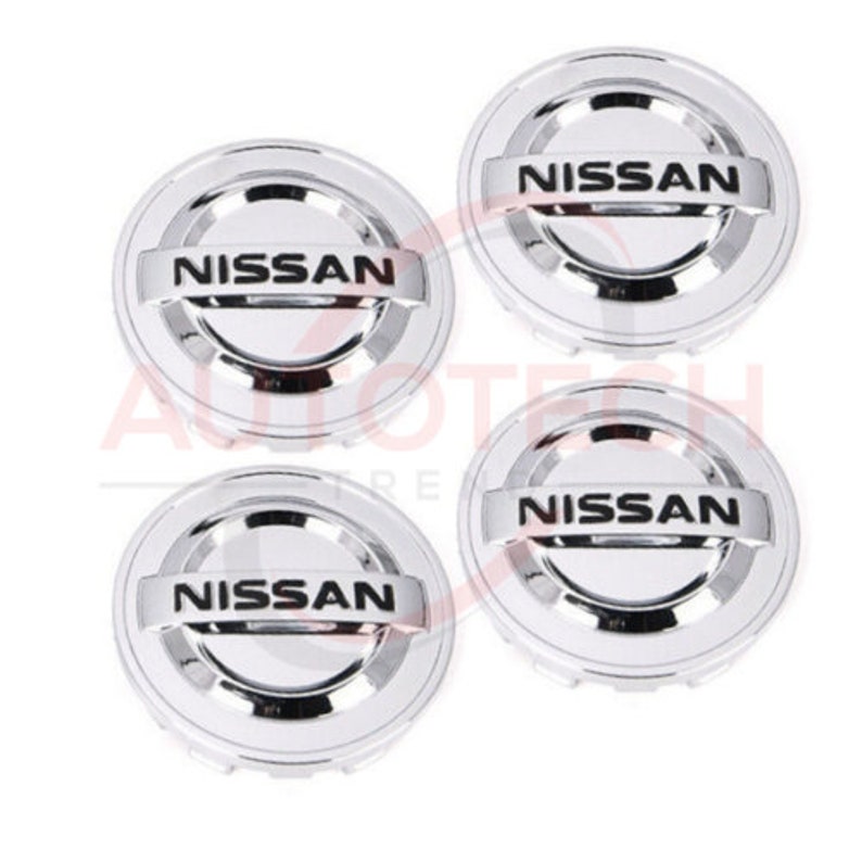 Set of 4 Silver Nissan Wheel Center Cap Size 54mm Fits for Etsy