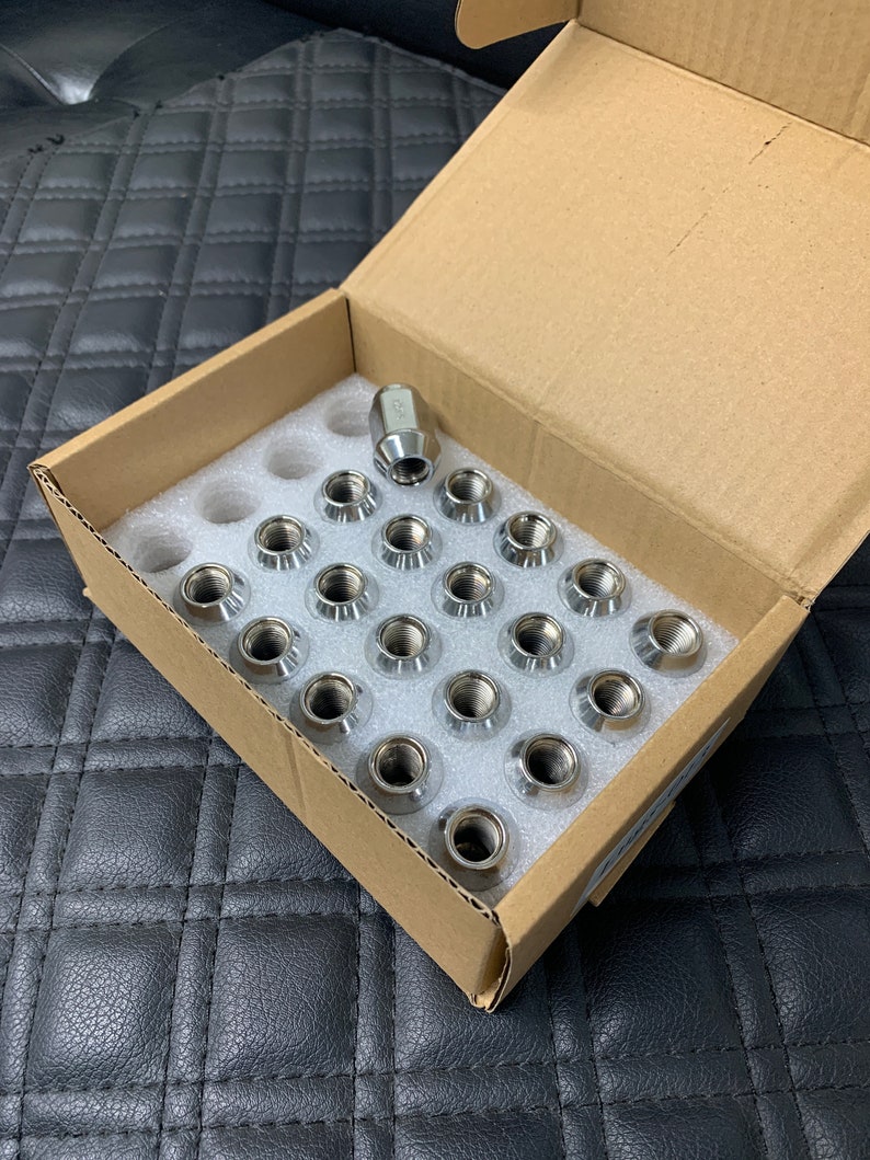 Radbolzen M12 20x Silberne Alu-Radmuttern Für Ford Produktbild-Vorschau 2