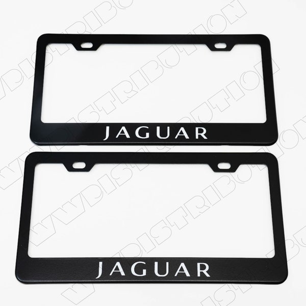 Jaguar License Plate Holder Etsy