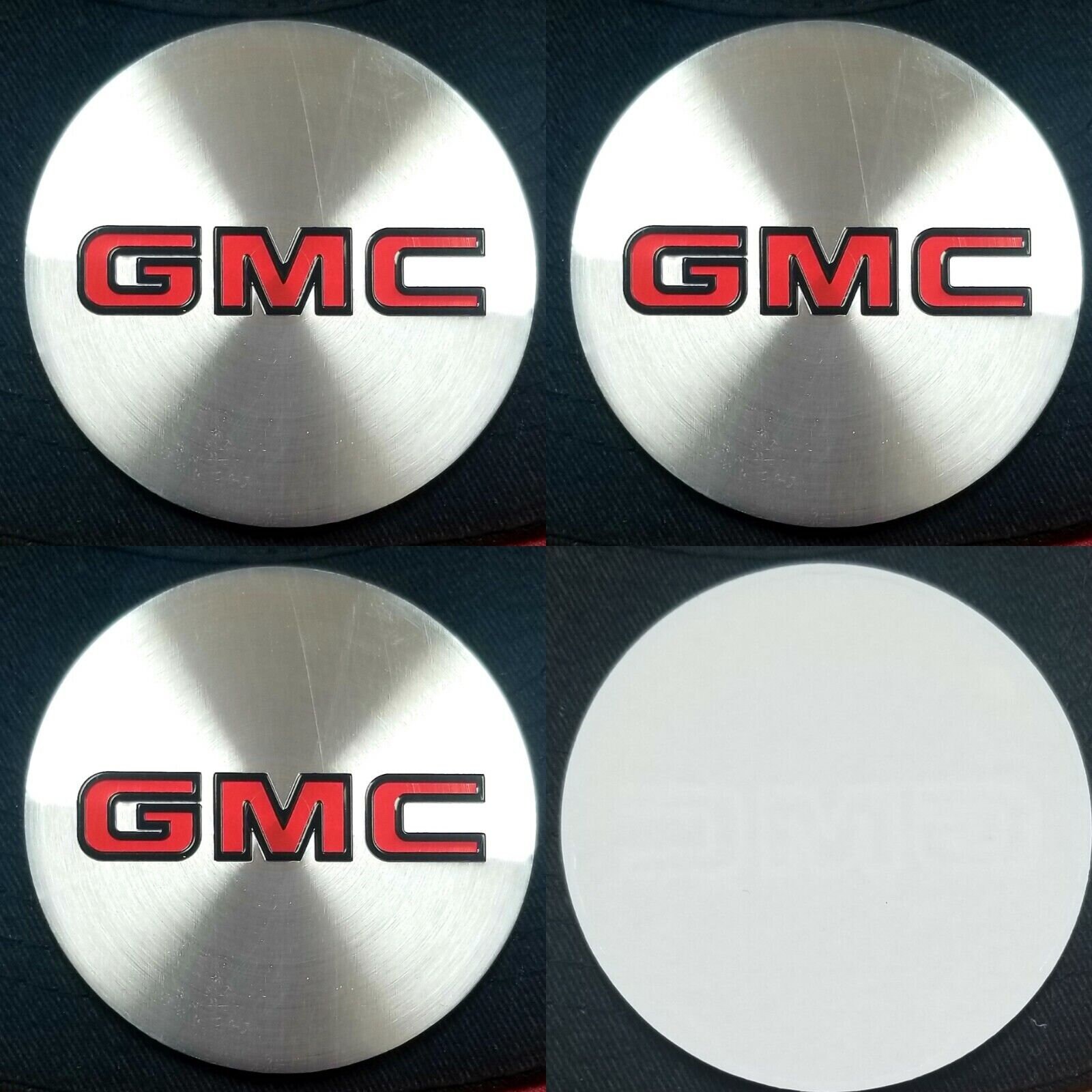 4 Wheel Center Cap Logo Sticker Decal Emblem SLIVER 3.5 Etsy