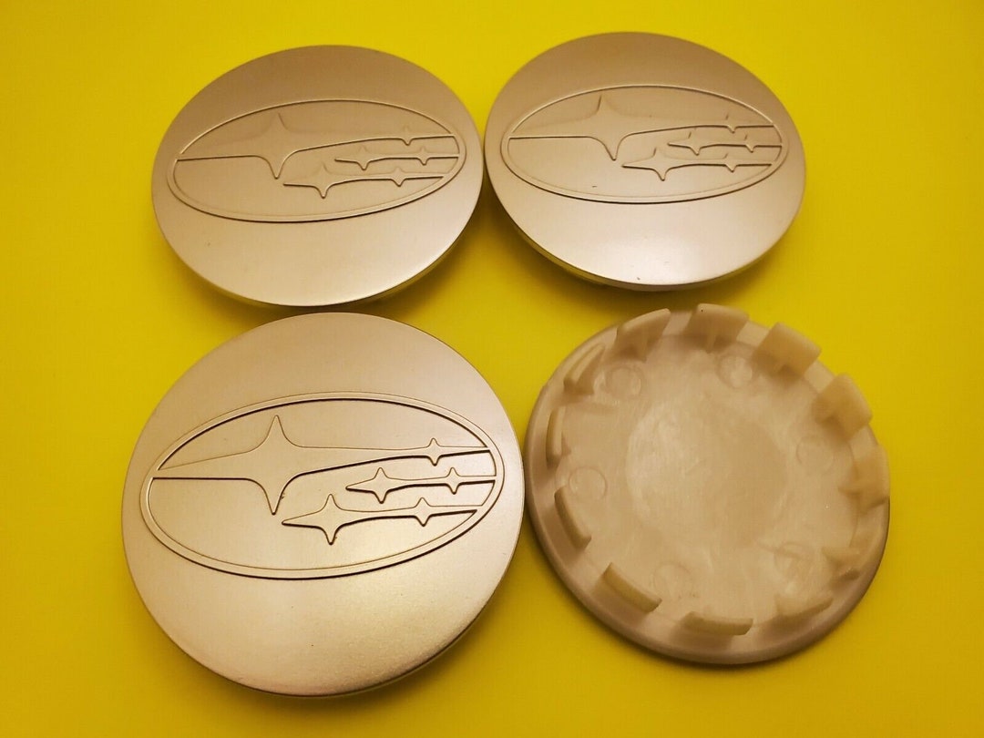 Set of 4 Subaru Wheel Center Cap Silver 28821SA030 Brand Etsy
