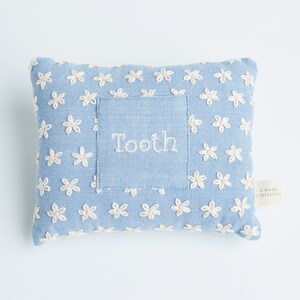 Handwoven Floral Tooth Fairy Pillow image 4