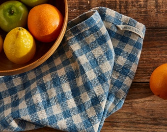 Everyday Handwoven Hand Towel Blue