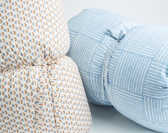 Rollie Pollie Floor Pillow-Stripe