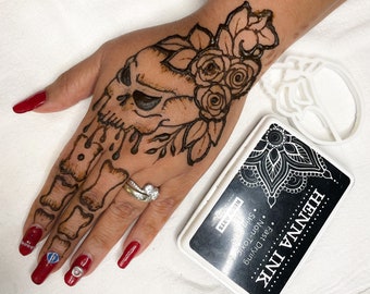 Infinite Body Art Henna Helpers Stencil Stamps (to do professional henna designs fast!)